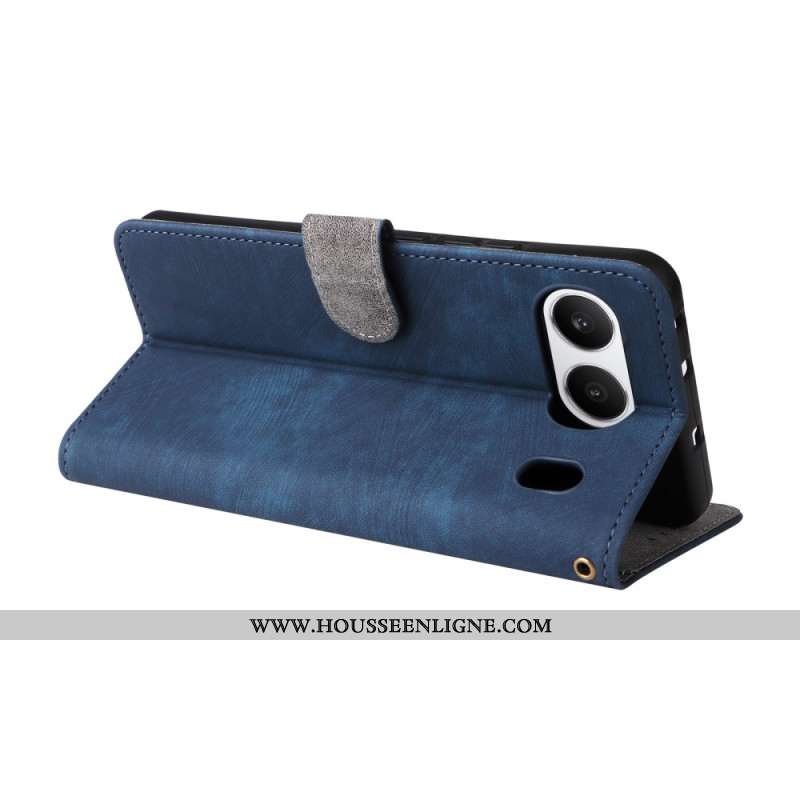 Housse OnePlus Nord 4 Effet Cuir Blocage RFID