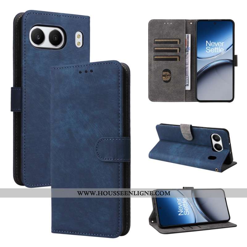 Housse OnePlus Nord 4 Effet Cuir Blocage RFID