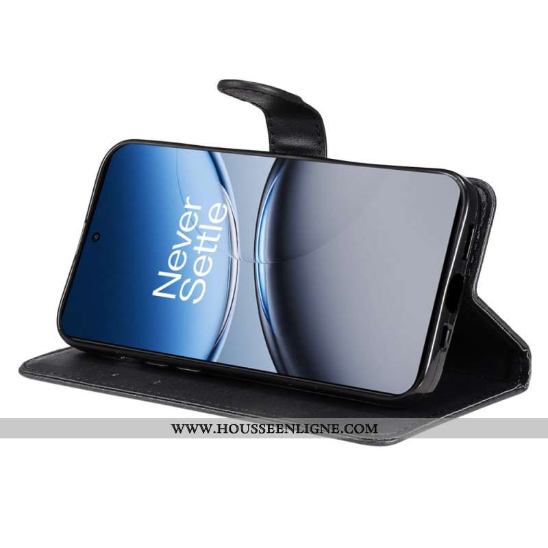Housse OnePlus Nord 4 Effet Cuir Uni