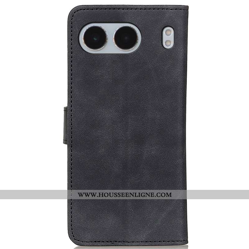 Housse OnePlus Nord 4 Effet Rétro KHAZNEH