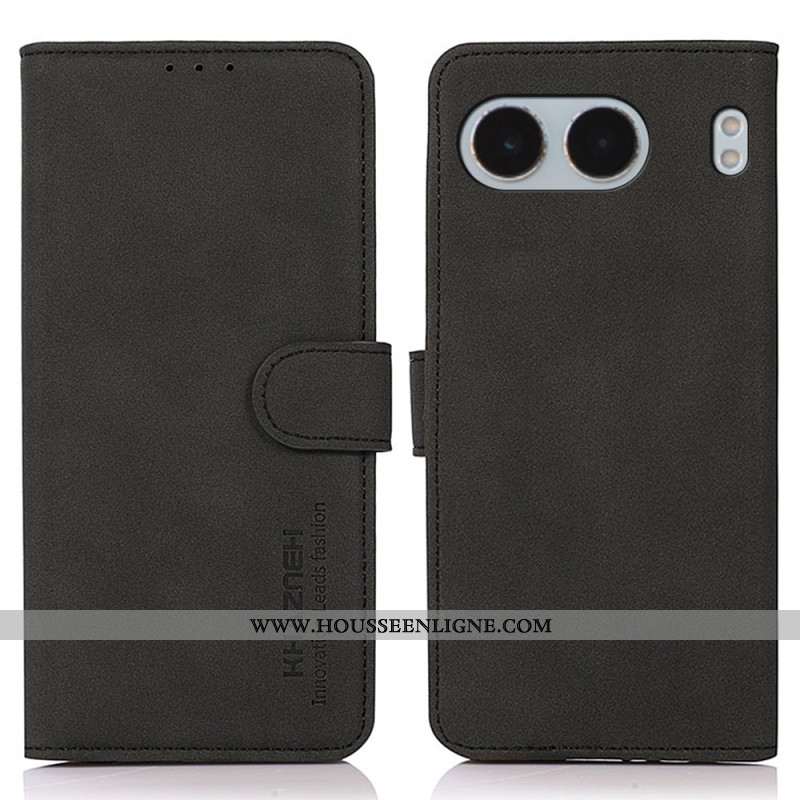 Housse OnePlus Nord 4 Effet daim KHAZNEH