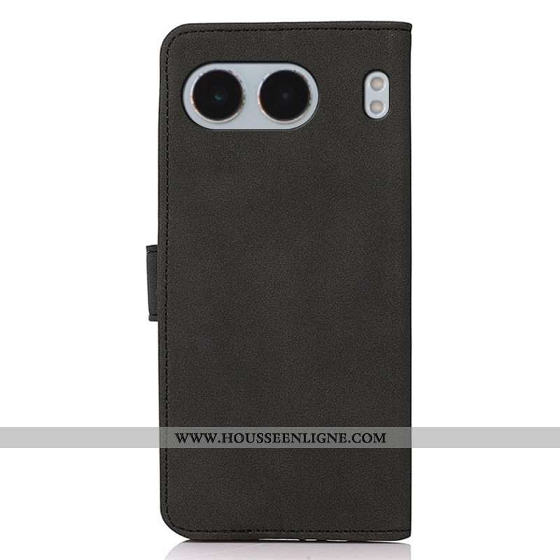 Housse OnePlus Nord 4 Effet daim KHAZNEH