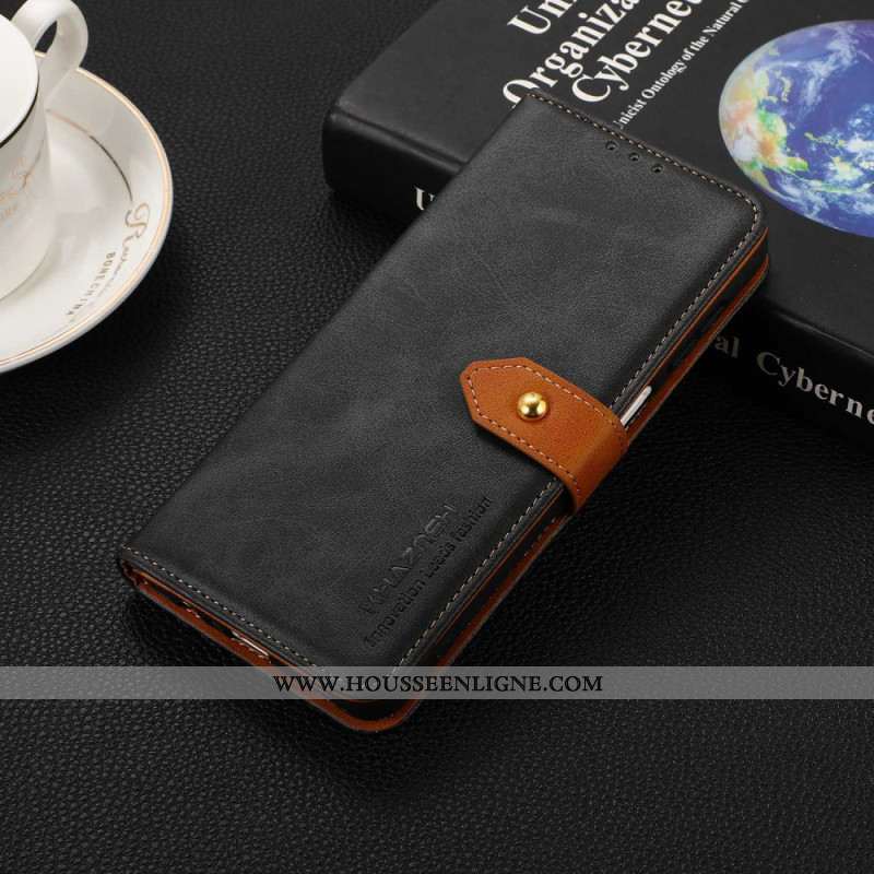 Housse OnePlus Nord 4 Fermoir Doré KHAZNEH