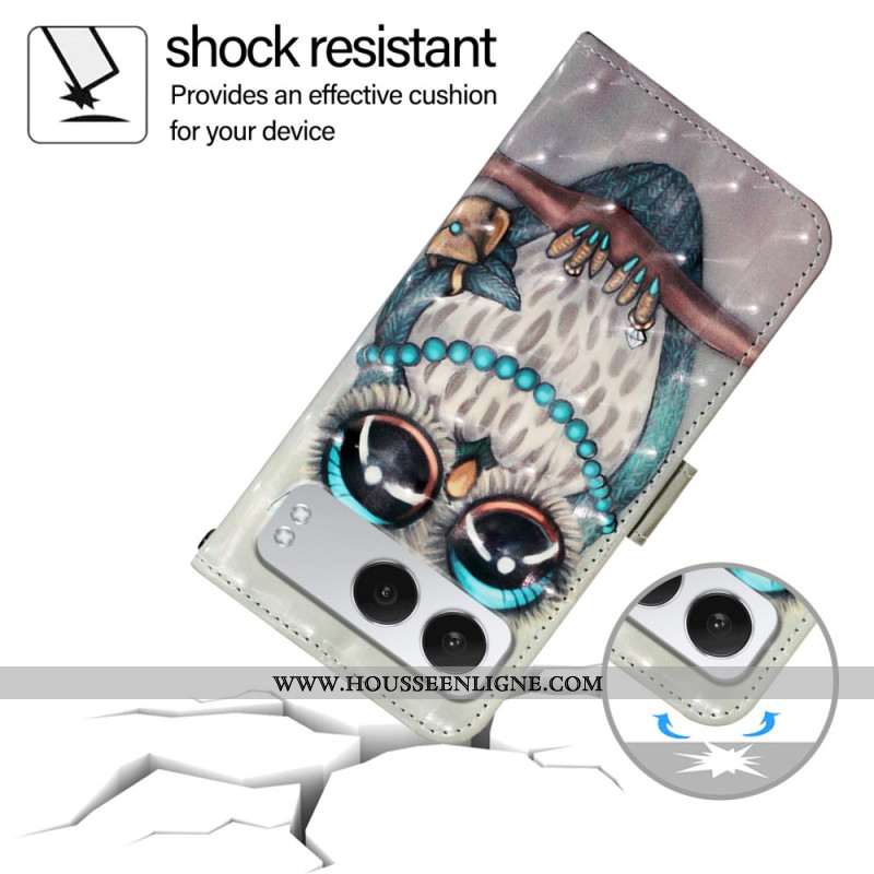 Housse OnePlus Nord 4 Hibou Gris