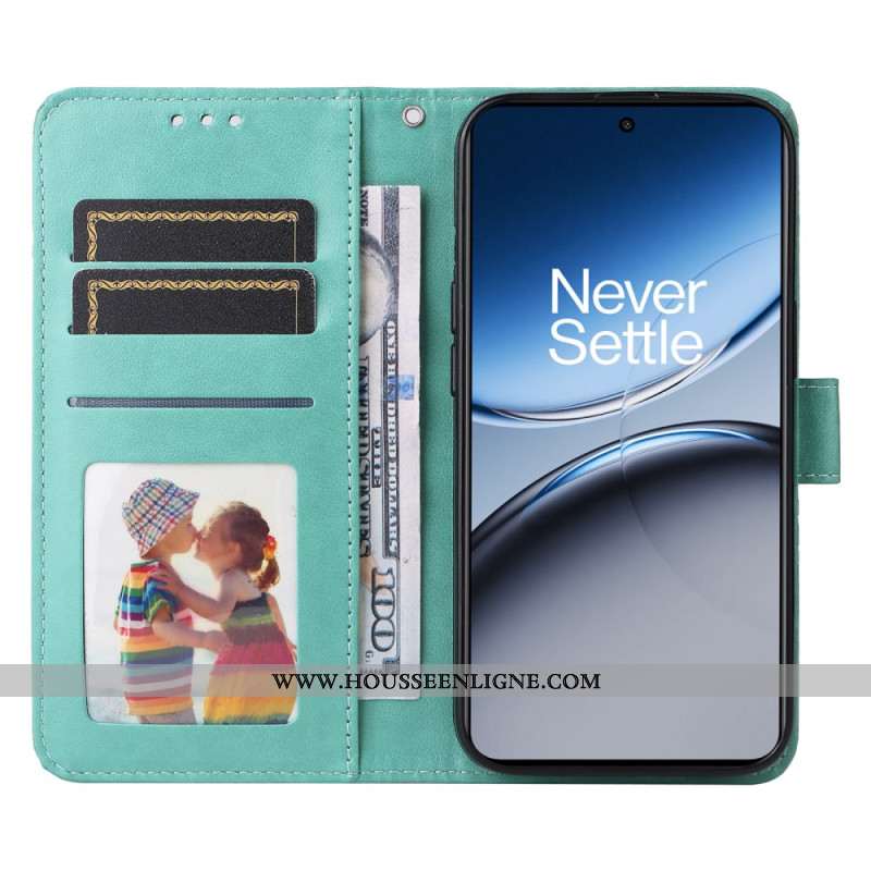 Housse OnePlus Nord 4 Motif Tournesol à Lanière