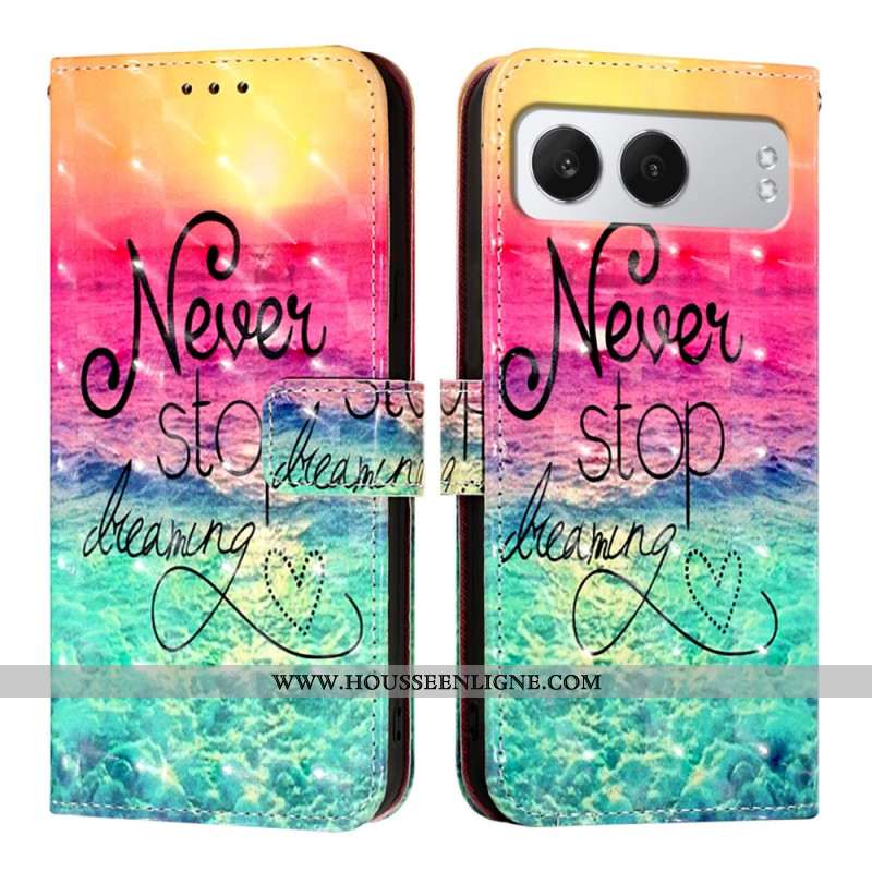 Housse OnePlus Nord 4 Never Stop Dreaming