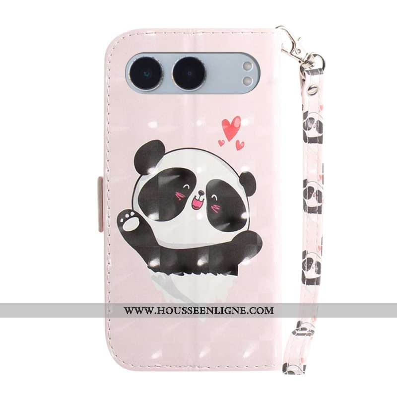 Housse OnePlus Nord 4 Panda Love à Lanière
