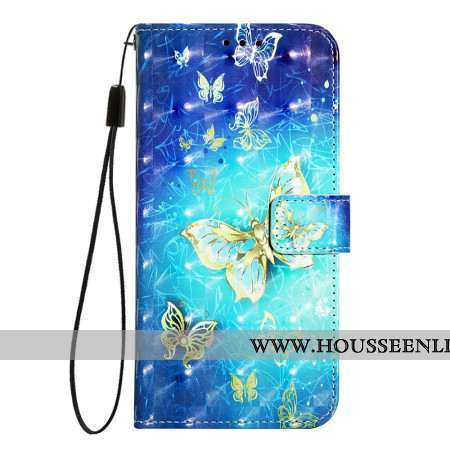 Housse OnePlus Nord 4 Papillons Dorés