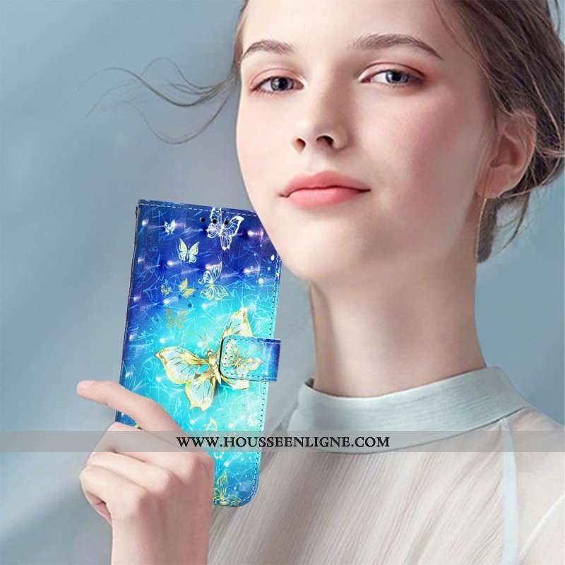 Housse OnePlus Nord 4 Papillons Dorés