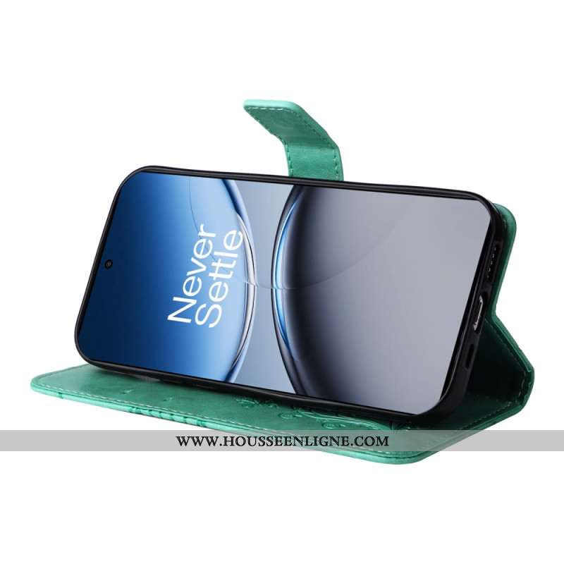 Housse OnePlus Nord 4 Papillons Géants à Lanière