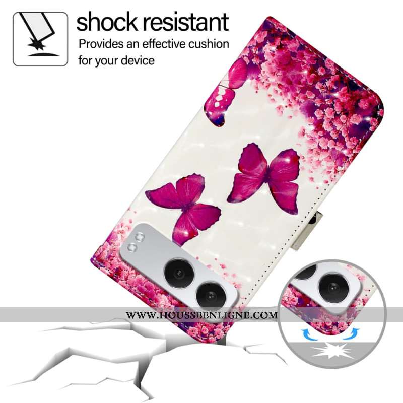 Housse OnePlus Nord 4 Papillons Rouges