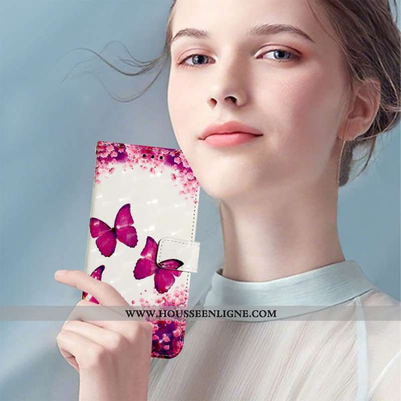 Housse OnePlus Nord 4 Papillons Rouges