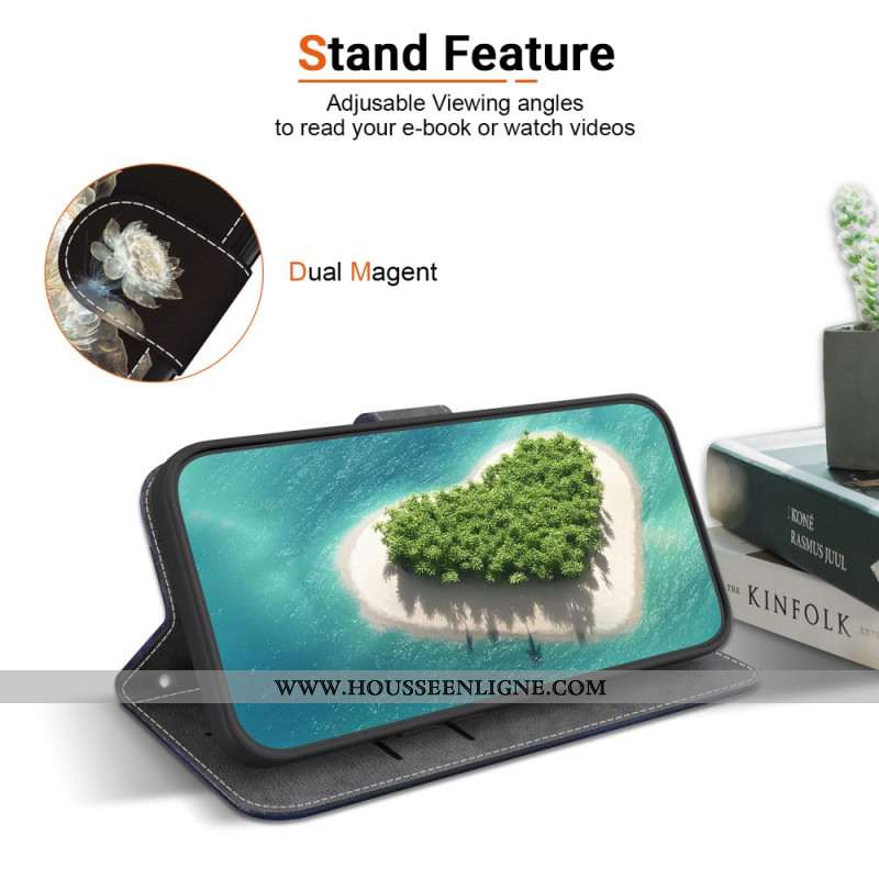 Housse OnePlus Nord 4 Pivoine Cristal à Lanière