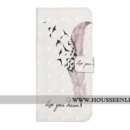 Housse OnePlus Nord 4 Plume Rose 3D