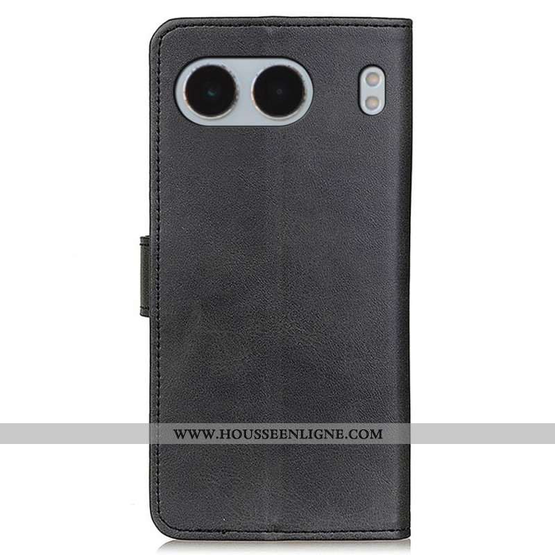 Housse OnePlus Nord 4 Simili Cuir Mat