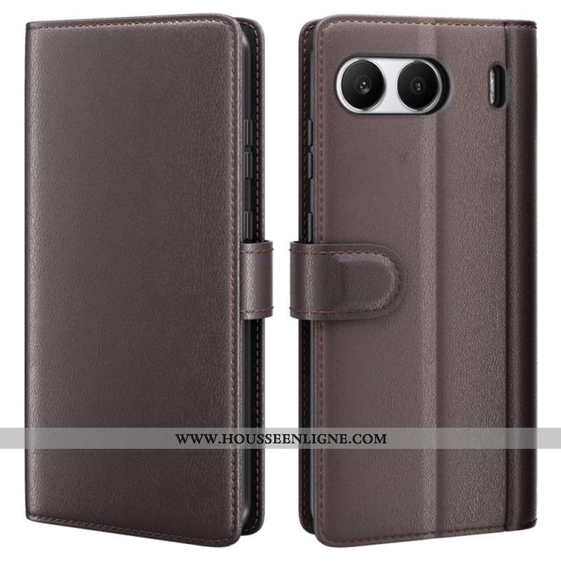 Housse OnePlus Nord 4 Véritable Cuir