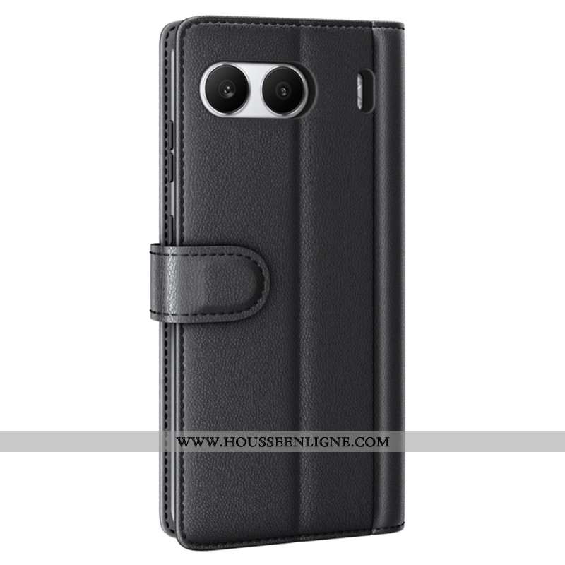 Housse OnePlus Nord 4 Véritable Cuir