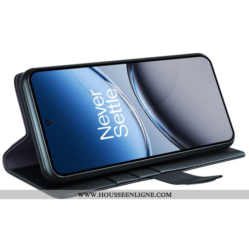 Housse OnePlus Nord 4 Véritable Cuir