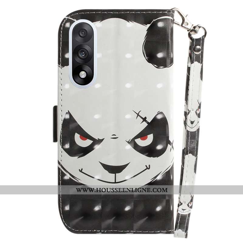 Housse OnePlus Nord 5 5G Angry Panda à Lanière