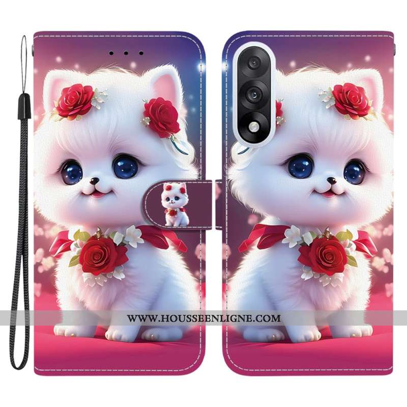 Housse OnePlus Nord 5 5G Chaton Floral