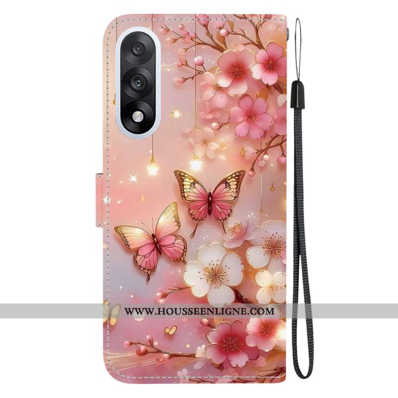 Housse OnePlus Nord 5 5G Papillons Roses