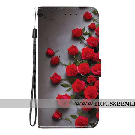 Housse OnePlus Nord 5 5G Roses Rouges