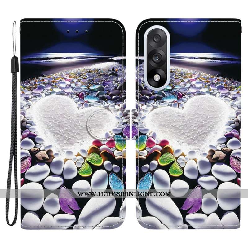 Housse OnePlus Nord 5 Coeur Blanc