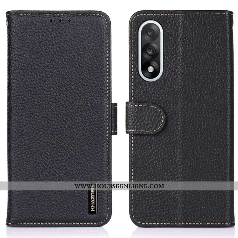 Housse OnePlus Nord 5 Cuir Texturé KHAZNEH