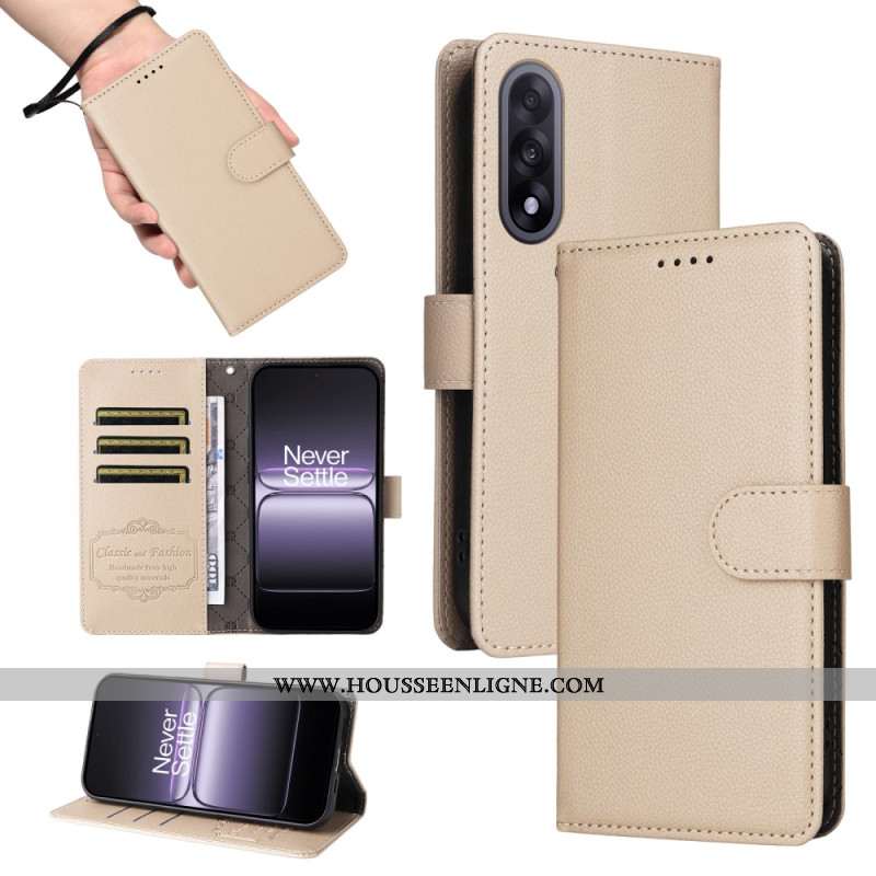 Housse OnePlus Nord 5 Effet Cuir