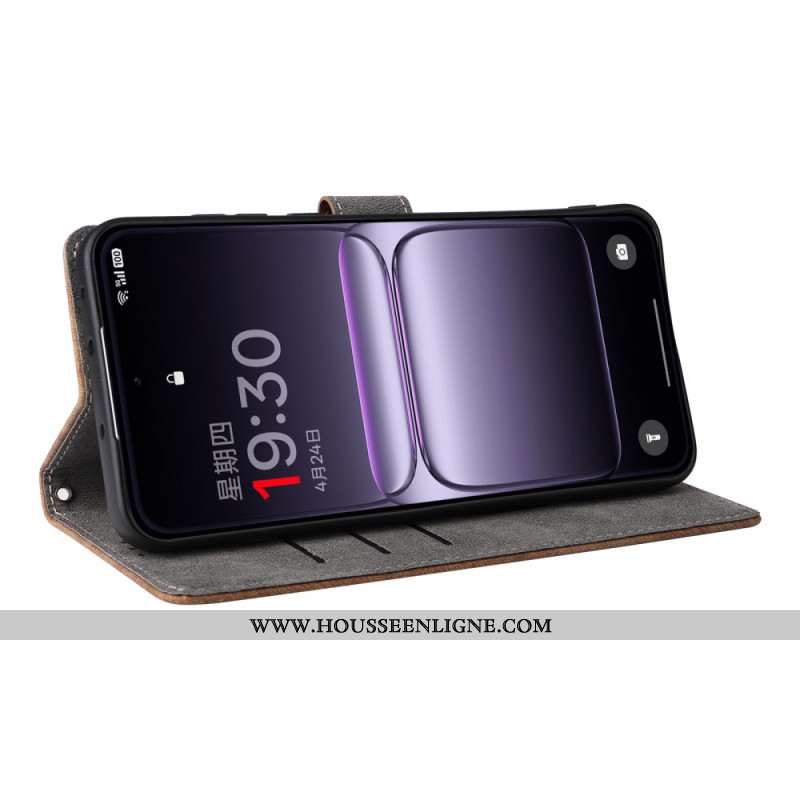 Housse OnePlus Nord 5 Effet Daim Protection RFID