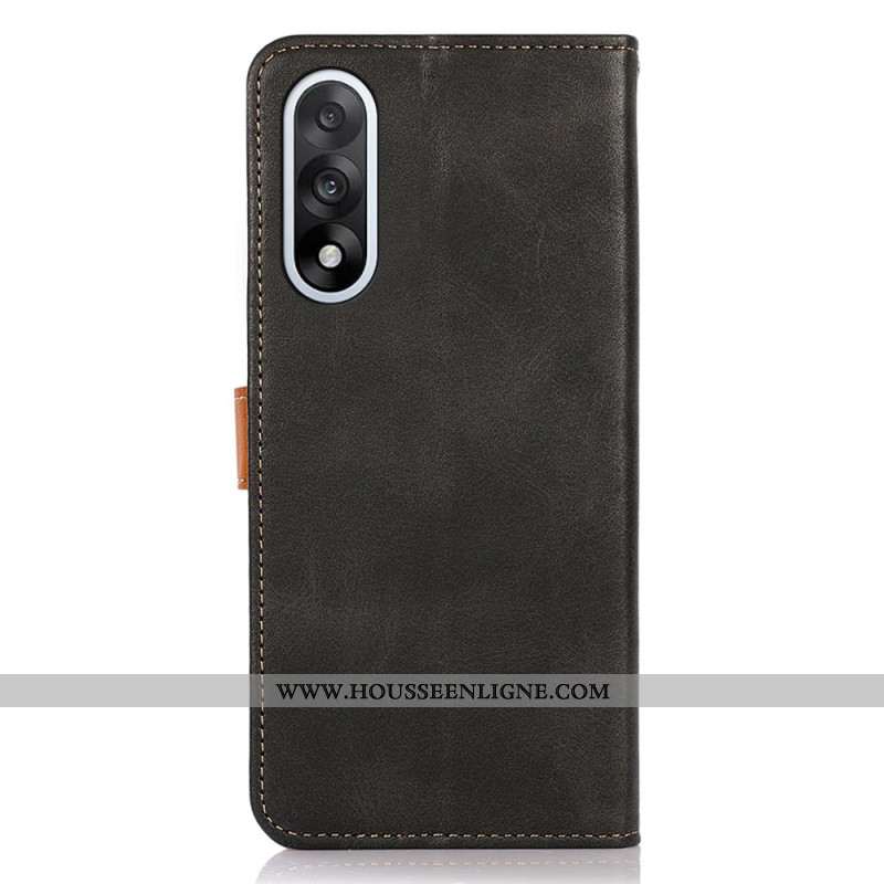 Housse OnePlus Nord 5 Fermoir Doré KHAZNEH