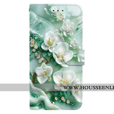 Housse OnePlus Nord 5 Fleurs de Jade