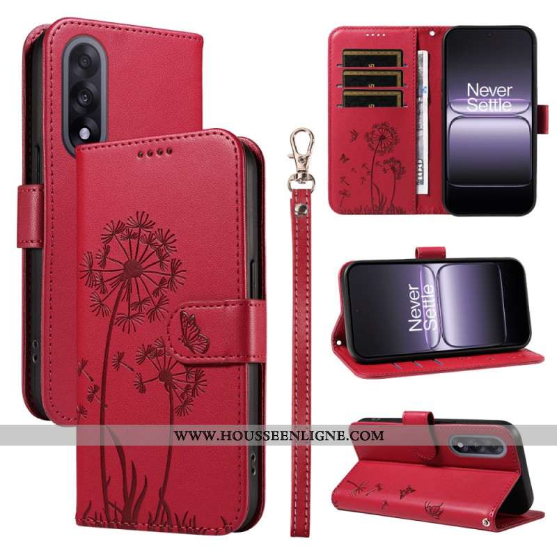 Housse OnePlus Nord 5 Pissenlits à Lanière