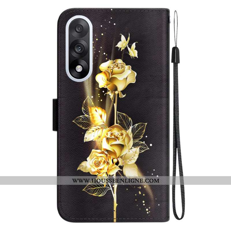 Housse OnePlus Nord 5 Roses Dorées
