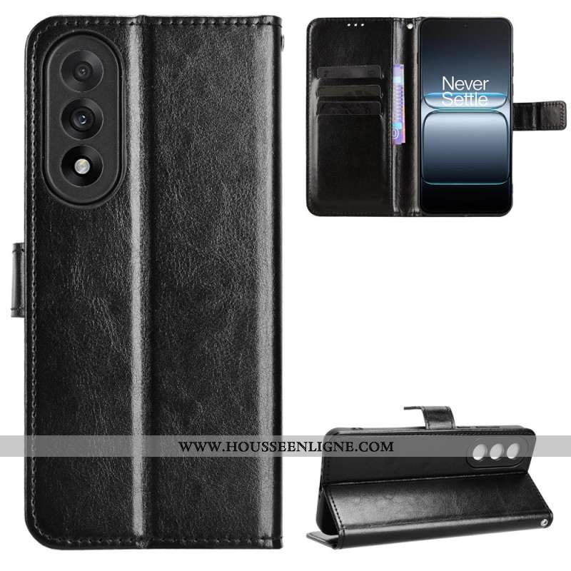 Housse OnePlus Nord 5 Simili Cuir Flashy