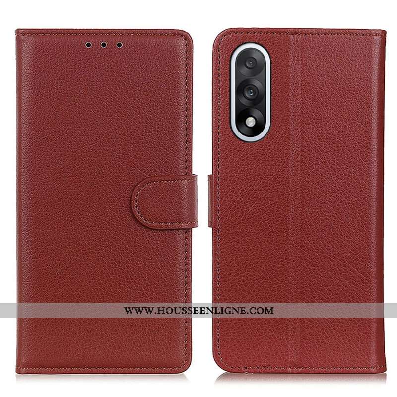 Housse OnePlus Nord 5 Simili Cuir Traditionnel