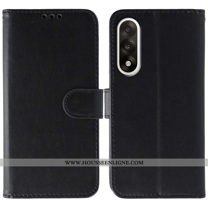 Housse OnePlus Nord 5 Simili Cuir Uni