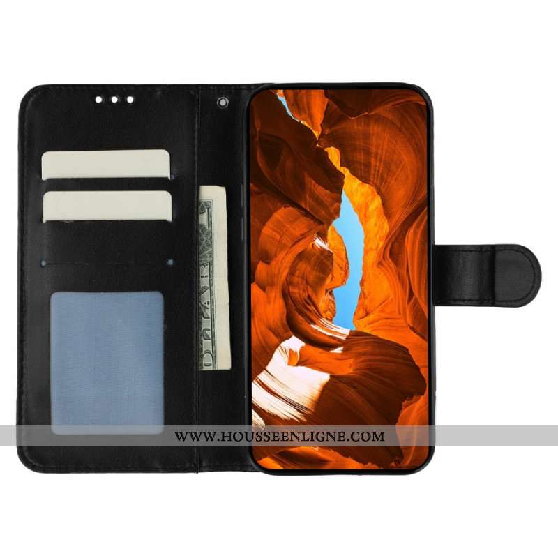 Housse OnePlus Nord 5 Simili Cuir Uni