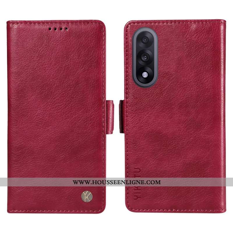 Housse OnePlus Nord 5 Simili Cuir YIKATU