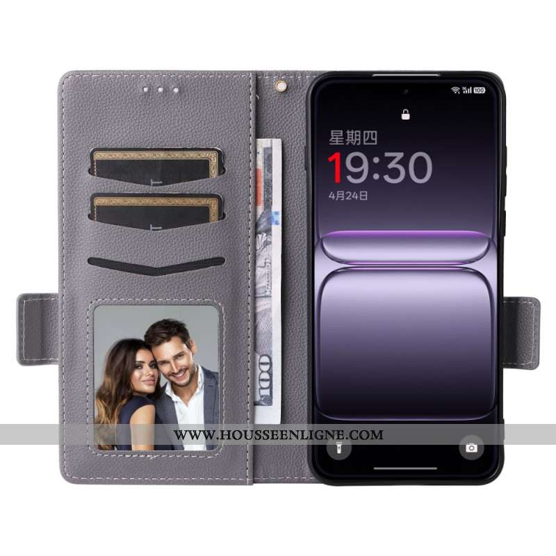 Housse OnePlus Nord 5 Texturée à Lanière