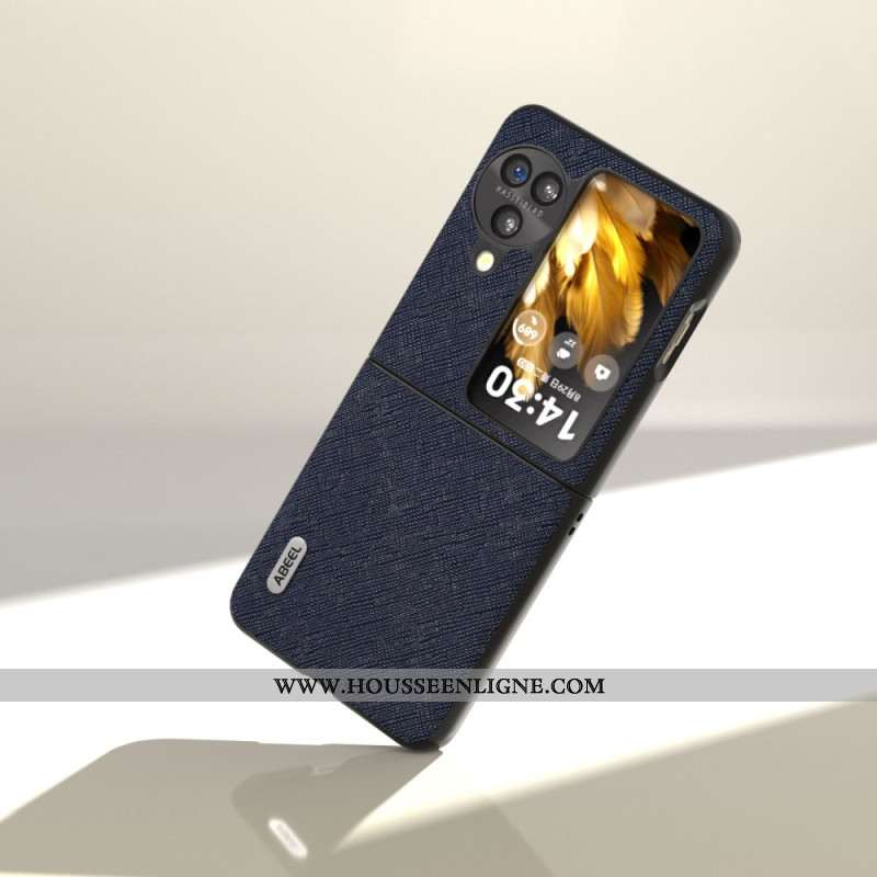 Housse Oppo Find N3 Flip Texture Croisée ABEEL