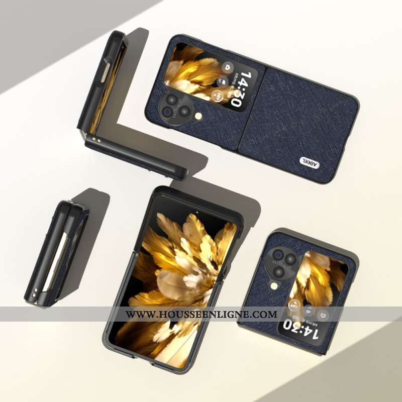 Housse Oppo Find N3 Flip Texture Croisée ABEEL