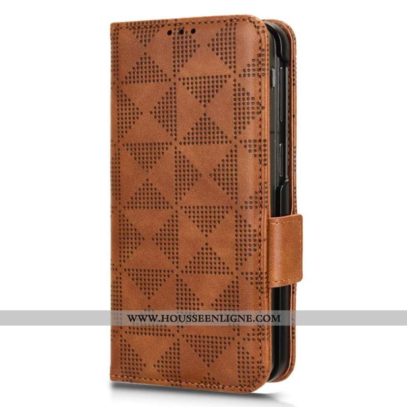 Housse Oppo Find N3 Motif Triangles