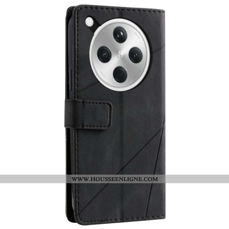 Housse Oppo Find X8 5G Bicolore Motif Lignes