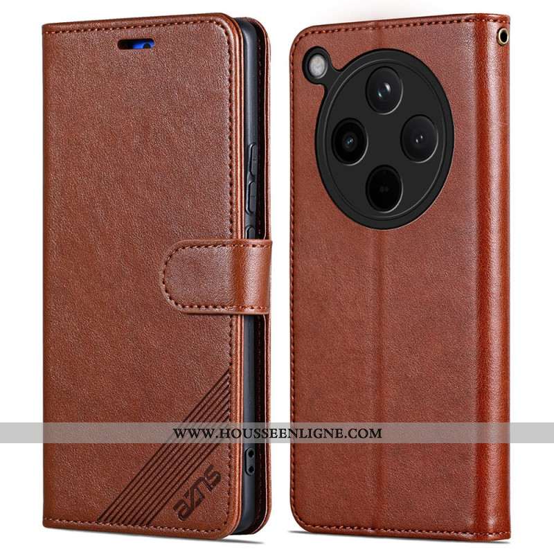 Housse Oppo Find X8 Effet Cuir AZNS