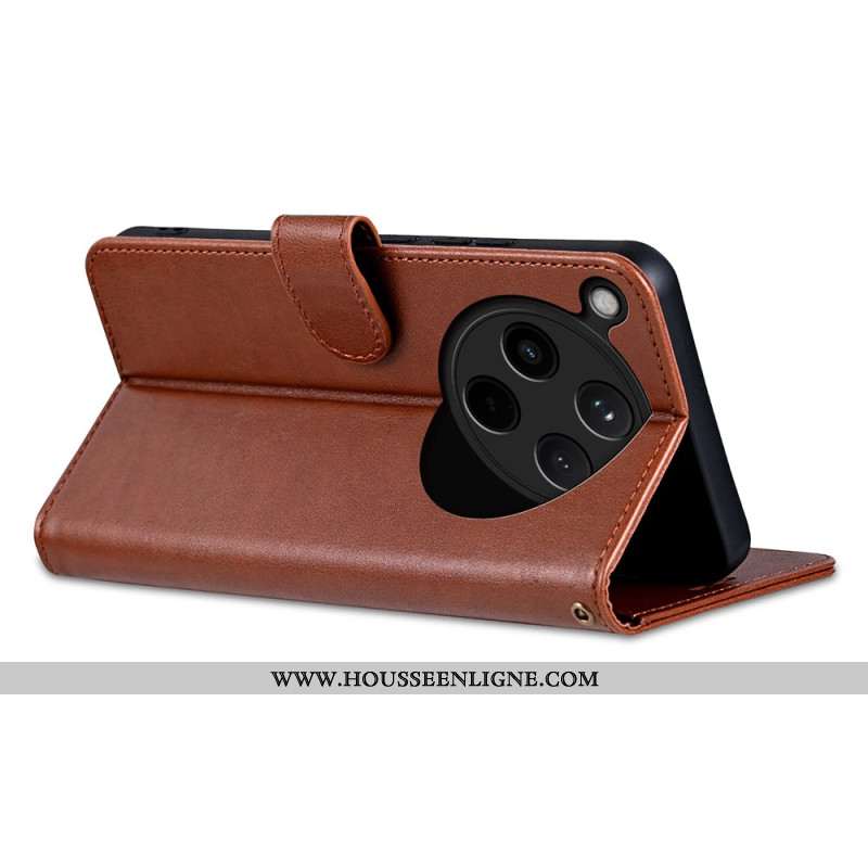 Housse Oppo Find X8 Effet Cuir AZNS