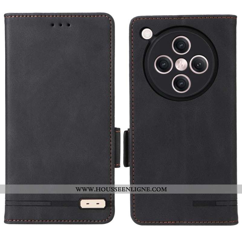 Housse Oppo Find X8 Effet Daim Vintage