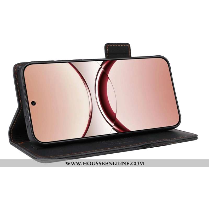 Housse Oppo Find X8 Effet Daim Vintage