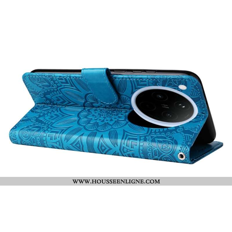 Housse Oppo Find X8 Motif Tournesol