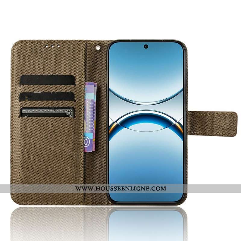 Housse Oppo Find X8 Points à Lanière